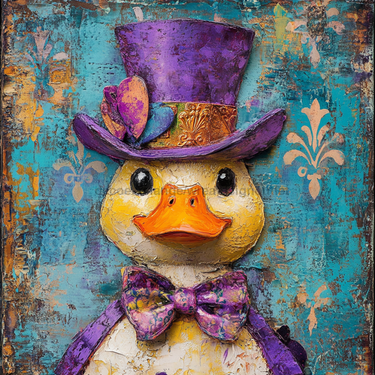 Mardi Gras Sign, Top Hat Sign, DCO-13115, Sign For Wreath, 10x10